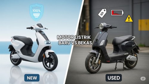 Bingung Pilih Motor Listrik Baru atau Bekas? Ini Jawaban Lengkapnya