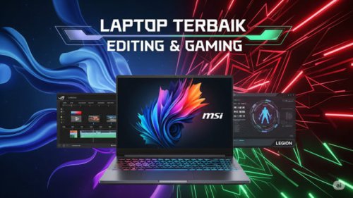 Asus ROG Zephyrus G14: Ringkas tapi Bertenaga, Apple MacBook Pro 14" M3 Pro (2024): Andal untuk Editing Profesional, MSI Stealth 16 Studio: Tangguh untuk Desain 3D dan Gaming Berat, Acer Predator Helios Neo 16: Powerful untuk Gamer dan Editor, Dell XPS 15 (9530): Elegan, Portabel, dan Serbaguna, Lenovo Legion Pro 7i Gen 8: Siap untuk Editing dan Streaming, Gigabyte AERO 16 OLED: Presisi Warna untuk Kreator Profesional, Tips Penting Sebelum Membeli Laptop Editing &amp; Gaming, Rekomendasi Berdasarkan Kebutuhan, Laptop Editing &amp; Gaming Terbaik 2025: Kencang, Canggih, Lengkap!