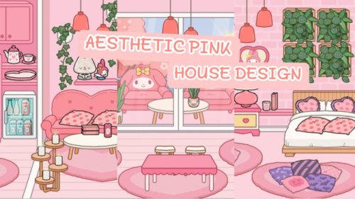 Tips Rahasia Bangun Rumah Pink Estetik di Toca Life World, Hasilnya Bikin Kagum