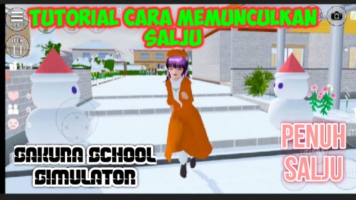 Rahasia Spot Salju Tercantik di Sakura School Simulator, Wajib Kamu Coba!