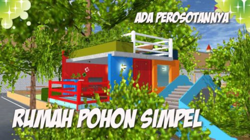 Rumah Pohon di Sakura School Simulator, Markas Rahasia yang Wajib Dikunjungi