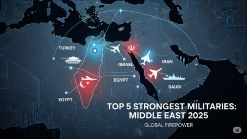 Top 5+ Kekuatan Militer yang Menguasai Timur Tengah di 2025