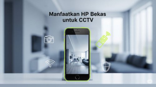 Bikin Aman Rumah! Trik Sulap HP Bekas Jadi Monitor dan Pengendali CCTV