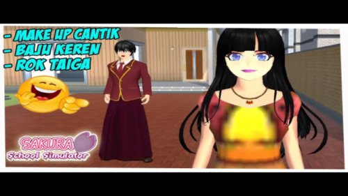 Rahasia Mudah Make Up Korea di Sakura School Simulator, Simpel Tapi Menawan