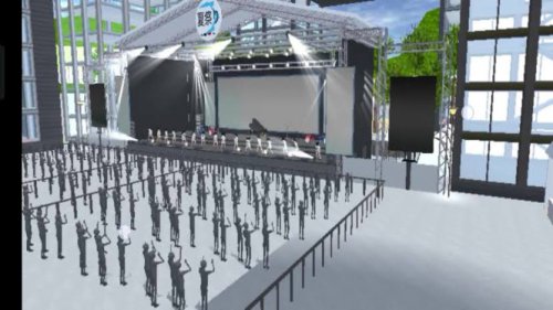 Cara Kreatif Membuat Panggung Hiburan Anak di Sakura School Simulator