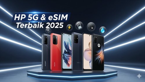 Bujet Irit, Fitur Wah! 6 HP 5G eSIM Terbaik Tahun 2025
