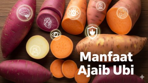 Sering Diremehkan, Ternyata Ubi Punya Khasiat Dahsyat untuk Kesehatan dan Kecantikan