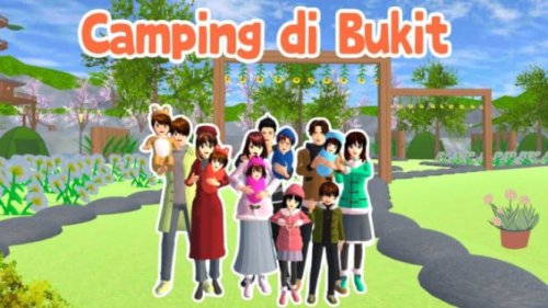 Lokasi Rahasia di Pegunungan Sakura School Simulator, Ada Taman, Kebun, hingga Danau Tersembunyi