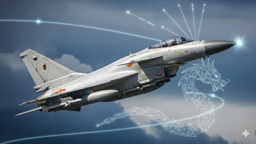 Kehebatan Jet Tempur J-10C China, Si Naga Perkasa yang Siap Guncang Langit Dunia!