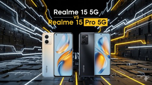 Baterai 7000 mAh &amp; Kamera 50MP, Realme 15 dan 15 Pro Ternyata Punya Perbedaan Besar!