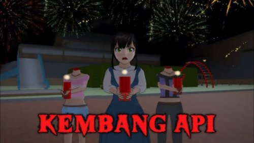 Rahasia Jitu Membuat Pesta Kembang Api di Sakura School Simulator, Bikin Suasana Meriah!