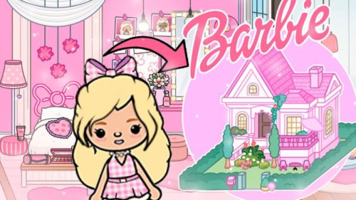 Trik Tersembunyi Desain Rumah Barbie Ala Princess di Toca Life World