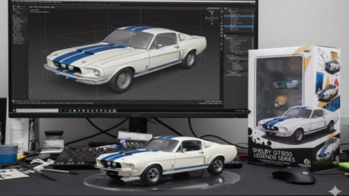 Gemini AI Cetak Miniatur Mobil &amp; Motor Keren Bak Nyata! Ini 10 Prompt Rahasianya yang Lagi Viral!