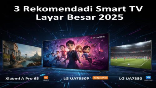 Mau TV Jumbo 2025? Ini 3 Smart TV dengan Fitur Canggih &amp; Harga Masuk Akal
