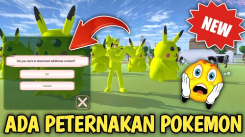 Rahasia Membuat Peternakan Pok&eacute;mon di Sakura School Simulator, Anak-anak Wajib Coba!