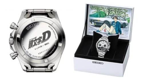 Seiko Rilis Jam Tangan Initial D, Ikon Toyota AE86 Hadir di Pergelangan Tangan