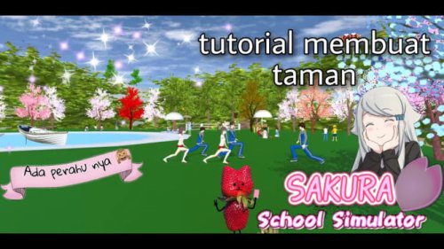 Panduan Terbaru Membangun Taman Bermain di Sakura School Simulator