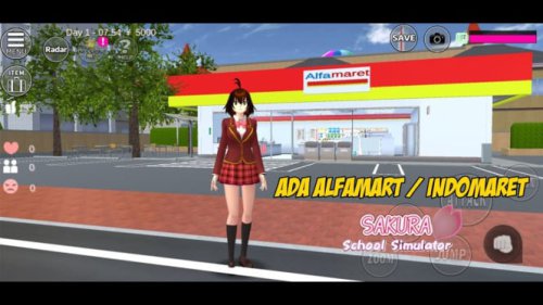 Kumpulan Lengkap Terbaru ID Alfamart dan Indomaret di Sakura School Simulator