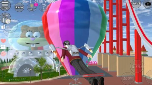 Kenapa Rumah Kaca Sandy Jadi Favorit?, ID Rumah Kaca Sandy di Sakura School Simulator, Cara Menggunakan ID Props di Sakura School Simulator, Tips Eksplorasi Rumah Kaca Sandy, Istimewa Rumah Kaca Sandy Spongebob yang Spesial di Sakura School Simulator