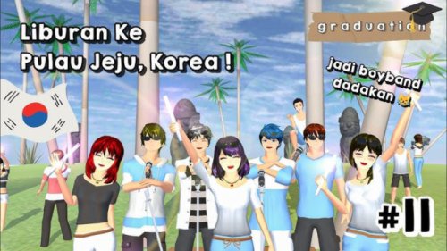 Top 5+ Tempat Liburan Tersembunyi di Korea di Sakura School Simulator