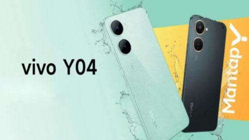 Vivo Y04 Resmi Masuk Indonesia! Desain Mirip iPhone, Harga Cuma Rp 1 Jutaan?
