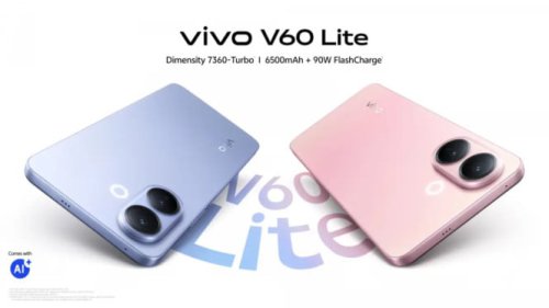 Vivo V60 Lite Resmi Dirilis, Harga Mulai Rp3,5 Juta Bawa Dua Fitur Andalan