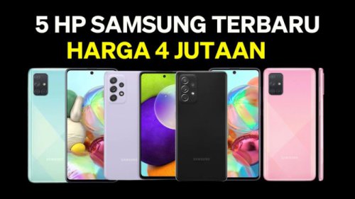 Top 5+ HP Samsung 4 Jutaan Terbaik 2025: Desain Mewah, Performa Ngebut, dan Tahan Lama