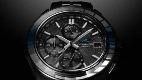 Edisi Terbatas Casio Oceanus: Jam Tangan Berdesain Bulan yang Menghipnotis Mata!
