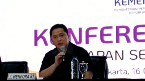Timnas Indonesia Lepas Kluivert, Erick Thohir Beberkan 3 Target Besar Menuju Piala Dunia 2030