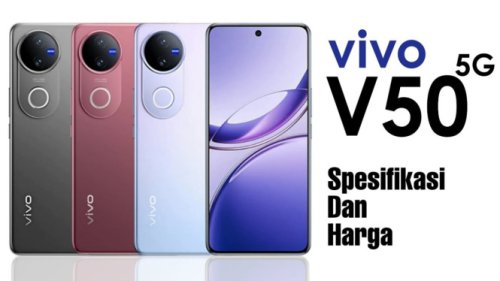 Vivo V50 5G Resmi Hadir: Desain Elegan Rounded Edge &amp; Dual Sertifikasi Tangguh