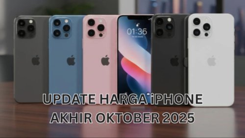 Harga iPhone Anjlok di Akhir Oktober 2025, Seri Lama Turun Drastis hingga Rp4 Juta!