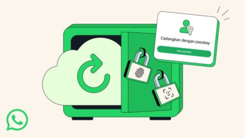 WhatsApp Tambah Fitur Aman: Backup Chat Kini Bisa Dibuka Pakai Sidik Jari dan Wajah