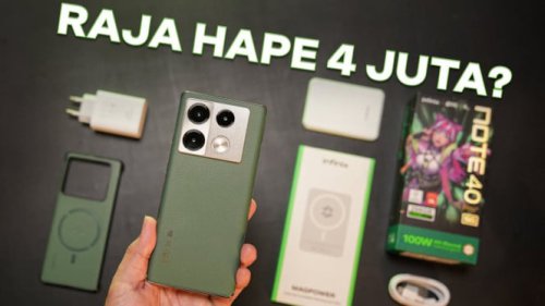 Infinix Note 40 Pro+ 5G Bikin Kaget: Desain Mewah, Performa Gahar, dan Cas Ngebut
