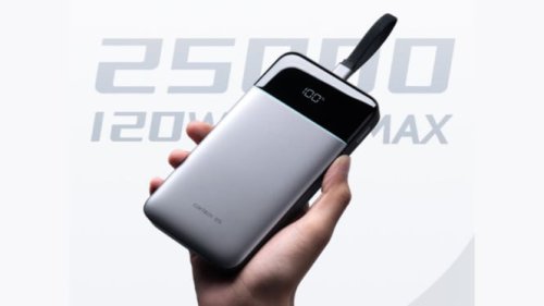 Cuktech Luncurkan Power Bank 25.000mAh dengan Pengisian Cepat 120W dan Layar LED Modern