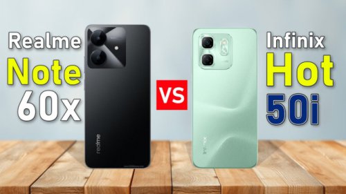 Infinix Note 50 Series vs Realme Note 60x, Duel Dua Dunia: Elegan Futuristik Lawan Si Tangguh Hemat Daya