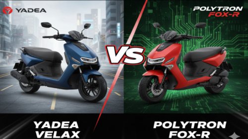 Duel Motor Listrik 2025: Yadea Velax vs Polytron Fox 350