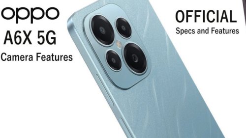 Oppo A6x Terungkap! Bawa Baterai Raksasa dan Desain Kamera Baru