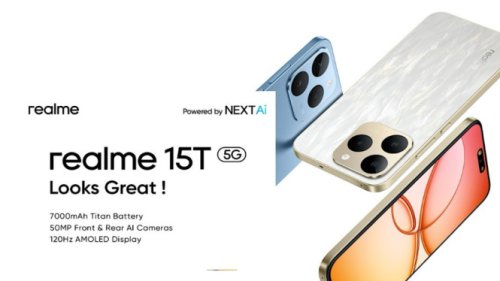 Realme 15T 5G Dibanderol 3 Jutaan, Performa Kencang dan Baterai Jumbo Jadi Daya Tarik