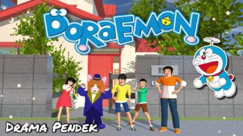 Jelajahi Keseruan Taman Doraemon di Sakura School Simulator, Bikin Betah