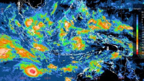 Waspada! Bibit Siklon 93S Picu Gelombang Tinggi 23&ndash;26 Desember 2025