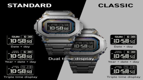 GMW-BZ5000RC-1: Jam Tangan Metal Futuristik dari Casio yang Curi Perhatian