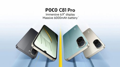 Poco C81 Pro Resmi Meluncur, Layar 6,9 Inci 120Hz dan Baterai 6000mAh Jadi Andalan