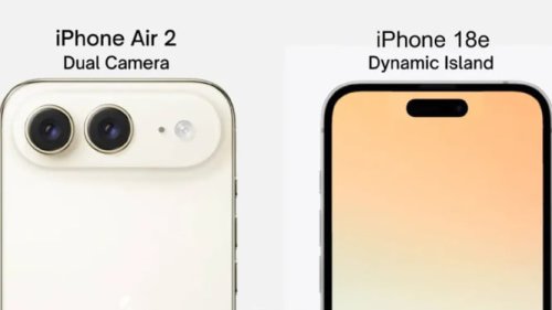 Bocoran iPhone Air 2 &amp; iPhone 18e: Desain Baru, Kamera Ganda, Dynamic Island!