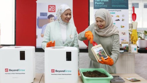 DOKU Sulap Limbah Kantor Jadi Pupuk BeyondGrow yang Kaya Manfaat