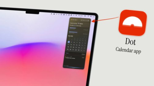 Dot: Aplikasi Kalender Mac Terbaik Tanpa Biaya Langganan