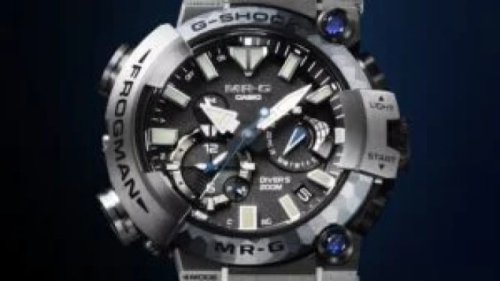 Casio Rilis G-Shock Termahal Seri Frogman Berlapis Safir