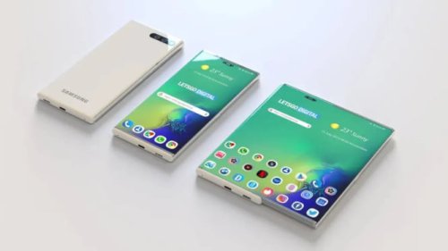 Tanpa Lipatan, Tanpa Gores! Samsung Ungkap Paten Ponsel Rollable Tersembunyi
