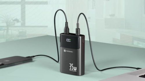 Portronics Titan 35 Resmi Meluncur, Power Bank 20.000mAh dengan Fast Charging 35W dan Kabel Terintegrasi