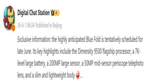Vivo X Fold 6 Siap Hadir dengan Baterai 7.000mAh dan Kamera 200MP