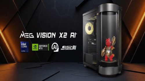 MSI MEG Vision X2 AI+: Gaming PC dengan Asisten Virtual Berlayar Terintegrasi